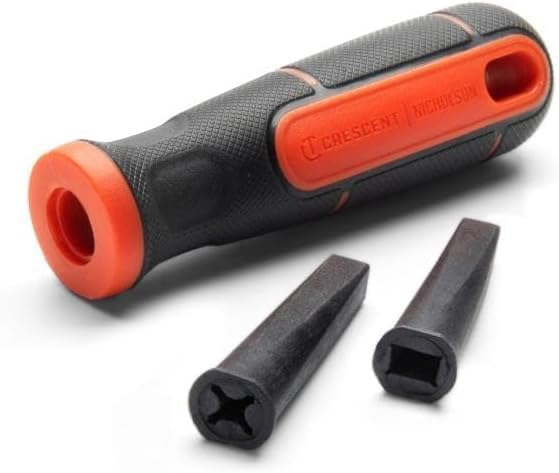 Nicholson مقبض ملف مطاطي مريح من نيكولسون مع إدخالات، بطول 4-1/2" (عبوة من 1) - Image 2