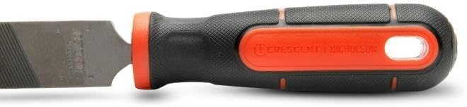 Nicholson مقبض ملف مطاطي مريح من نيكولسون مع إدخالات، بطول 4-1/2" (عبوة من 1) - Image 4