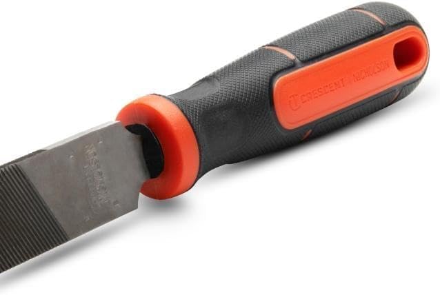 Nicholson مقبض ملف مطاطي مريح من نيكولسون مع إدخالات، بطول 4-1/2" (عبوة من 1) - Image 3