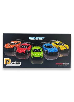 D-Power Diecast Pull Back with Sounds – 1:32 scale (Gray) | Pull Back with music, Battery Requires 3 button Cell | Perfect gifts for ages 3+ up  - Image 1