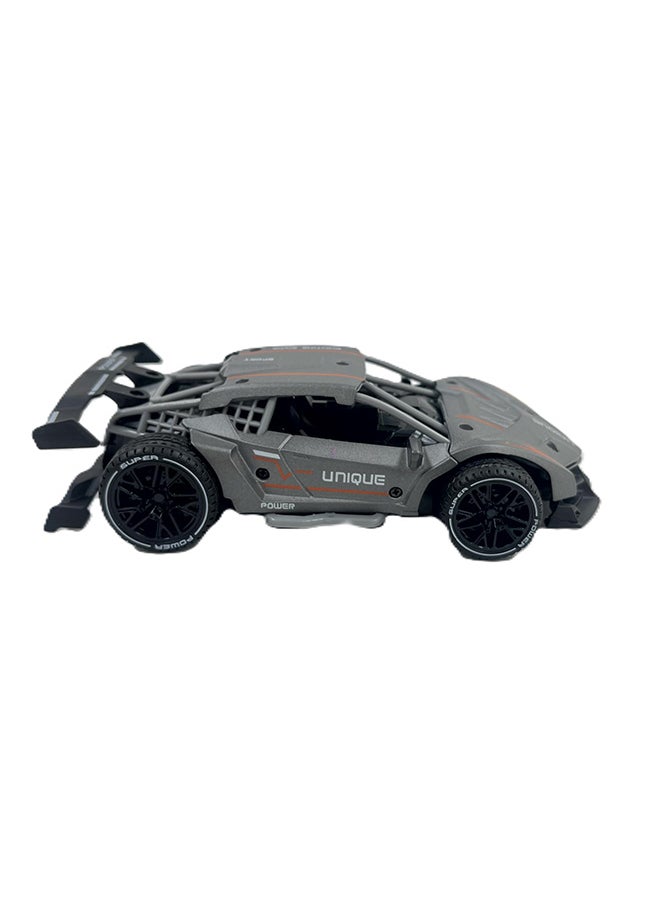 D-Power - Diecast Pull Back with Sounds – 1:32 scale (Gray) | Pull Back with music, Battery Requires 3 button Cell | Perfect gifts for ages 3+ up - Image 1