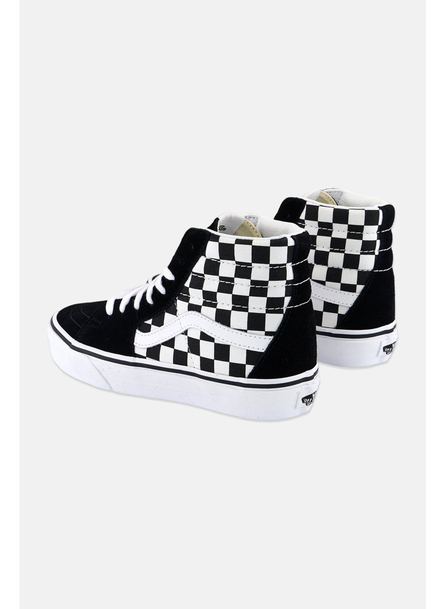 VANS - Women Sk8-High Cuff Lace Up Shoes, Black - Image 1