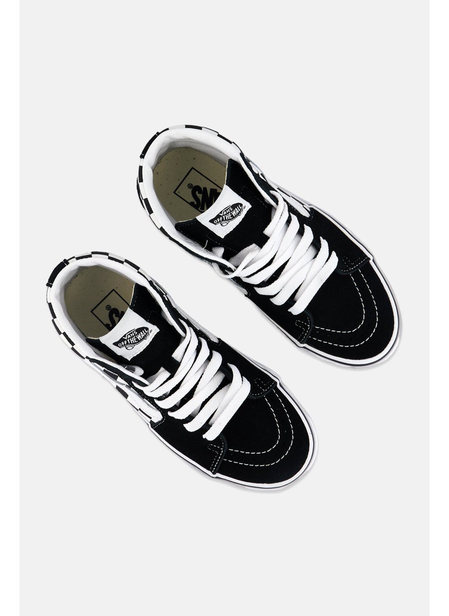 VANS - Women Sk8-High Cuff Lace Up Shoes, Black - Image 1