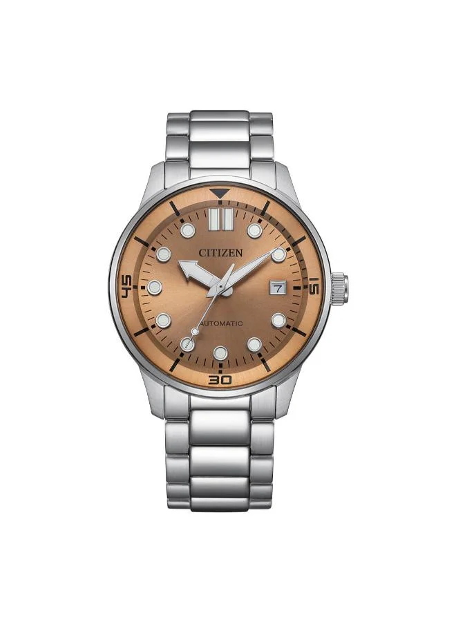 CITIZEN Men's Stainless Steel Mechanical Watch NJ0191-83X - 40 mm
