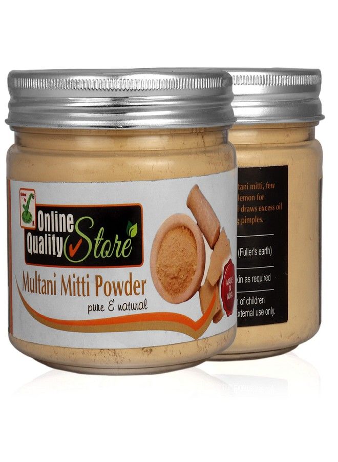 Online Quality Store Organic Multani Mitti Powder ; Healing Clay ; Bentonite Clay ;Calcium Bentonite Clay For Face Pack And Hair Pack ;Pure Multani Mitti Powder ;Multani Mitti Powder Pure 100%200G - Image 3