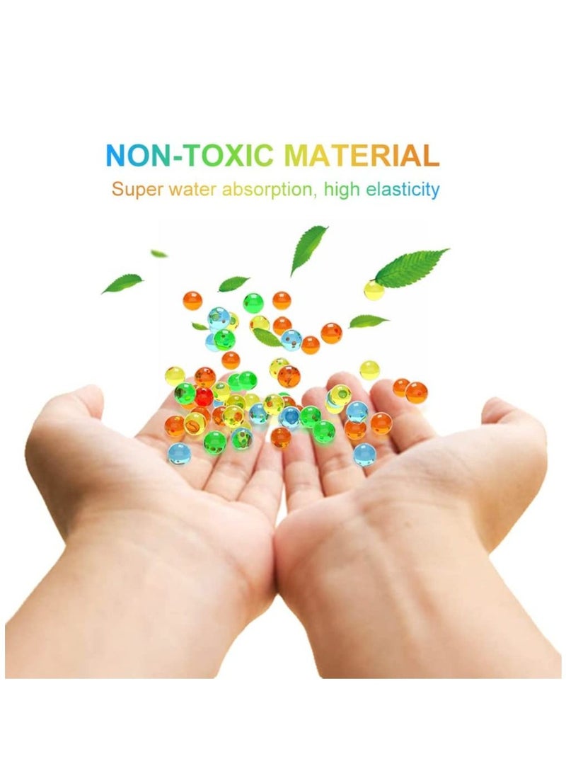 DUSALA - Water Balls Beads Refill Ammo  7-8 mm, Gel Ball Blaster Bullets Non-Toxic Friendly Water Ball for Splatter Gall Gun, Vases, Plants Decor - Image 1