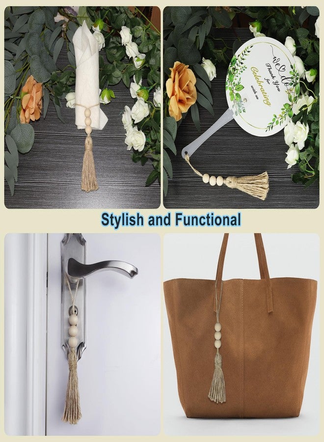 Yapicoco حلقات وخطافات ستارة الحمام من يابيكوكو، 12 قطعة من خطافات الستائر المزدوجة المنزلقة المصنوعة من الفولاذ المقاوم للصدأ البرونزي (برونزية مع شرابات) - Image 4