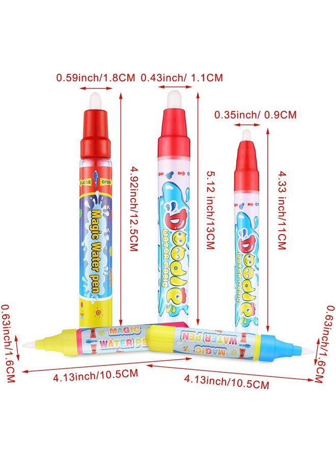 Tenare 10 Pieces Water Pens Water Doodle Pens Replacement Water Wow Pen Water Drawing Markers Aqua Doodle Pens For Toddlers Kids Painting Doodle Mat Water - Image 3