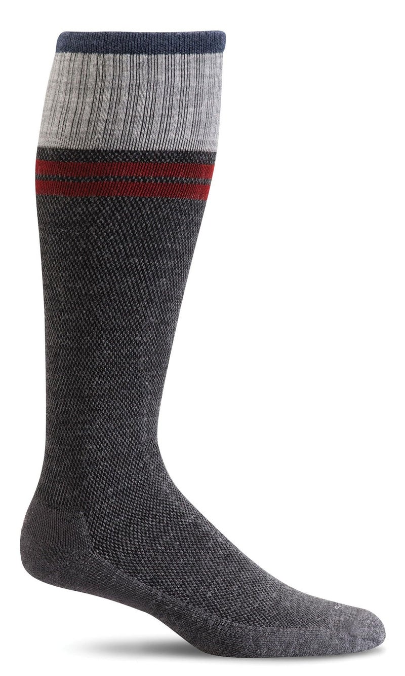 Sockwell Men's Sportster Compression Sock, Charcoal, Large/X-Large - Image 1