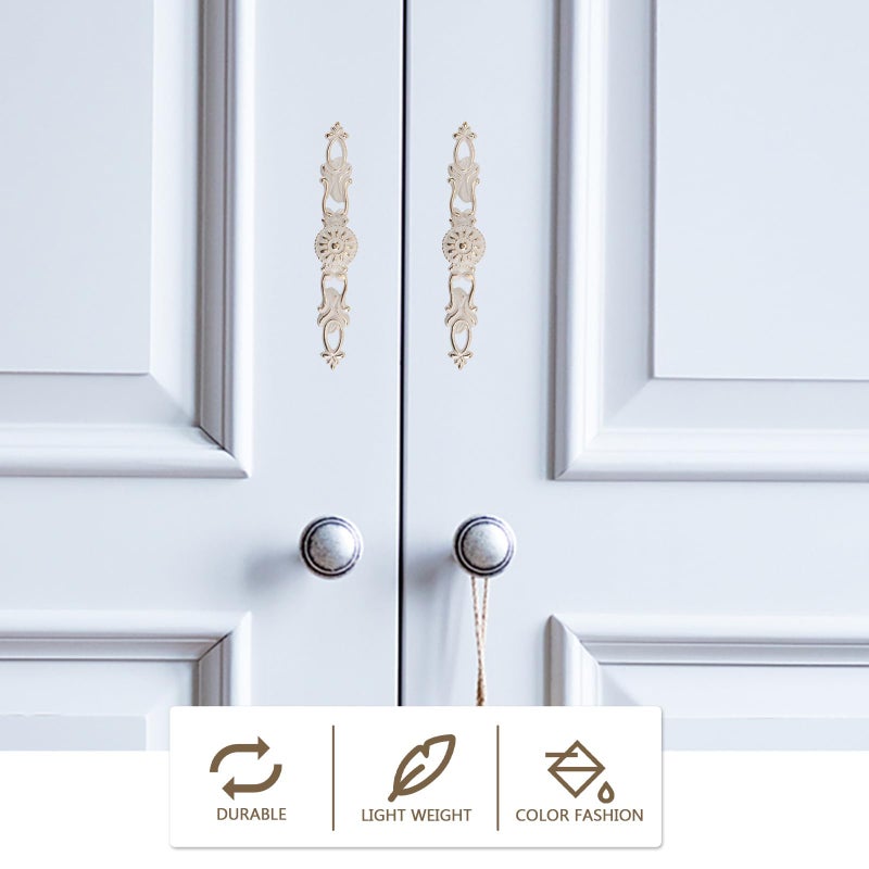 European Style Ivory White Cabinet Knobs 15mm Drawer Pulls for Kitchen Furniture Wardrobe - Image 5