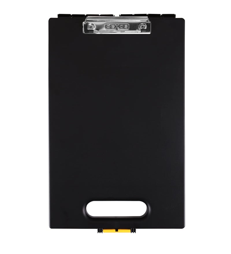 Dexas Clipcase Storage Clipboard with Handle Black