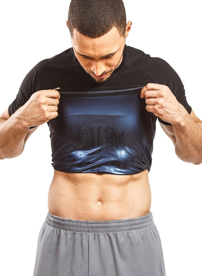 Sweat Shaper Men's Athletic Tee (Black, X-Large) - Image 1