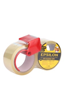 Epsilon Epsilon OPP Packing Tape- ET1065/ 0.045 MM X 48 MM X 60 Y, BOPP Film Backing and Pressure-Sensitive Acrylic Emulsion Adhesive  - Image 1