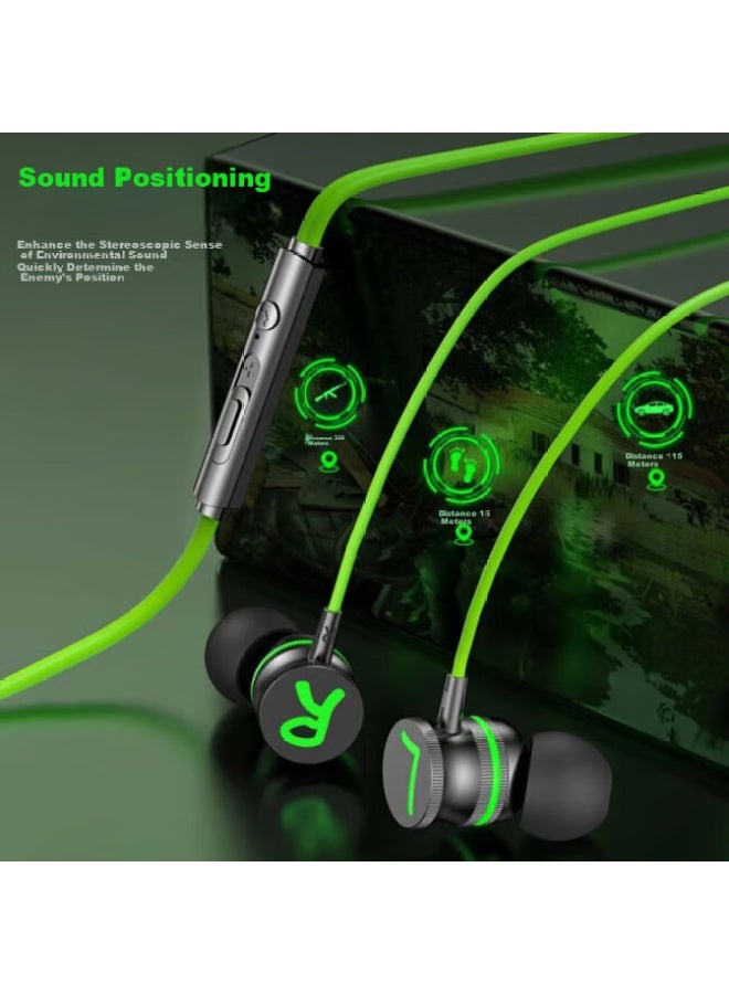 Bkayp Wired Gaming In-ear Headphones For Desktop And Laptop, Suitable For Apple, Huawei, Xiaomi, Honor, Oppo Phones, 3.5mm And Type-c - Image 3