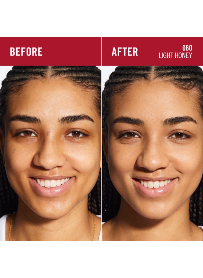 RIMMEL LONDON Multi-Tasker Wake Me Up Concealer & Foundation - 60 - Light Honey, 20ml - Image 5