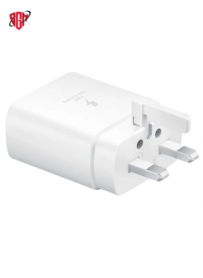BGM - Samsung Original 45W USB-C Tablet and Mobile Phone Wall/Mains Plug Charger Genuine Super Fast Charging 2.0 for Samsung Galaxy Note S10+ and other USB Type C Devices White, - Image 1