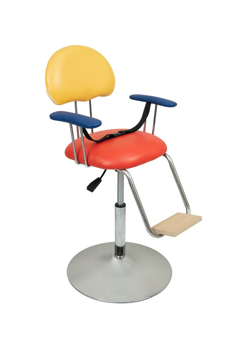 Meishida Baby Salon Chair, Rolling Hydraulic Barber Chair, Adjustable Stool Chairs, Seat with Safety Belt, Kids Salon Chair for Hair Salon, Home, Barbershop  - Image 1
