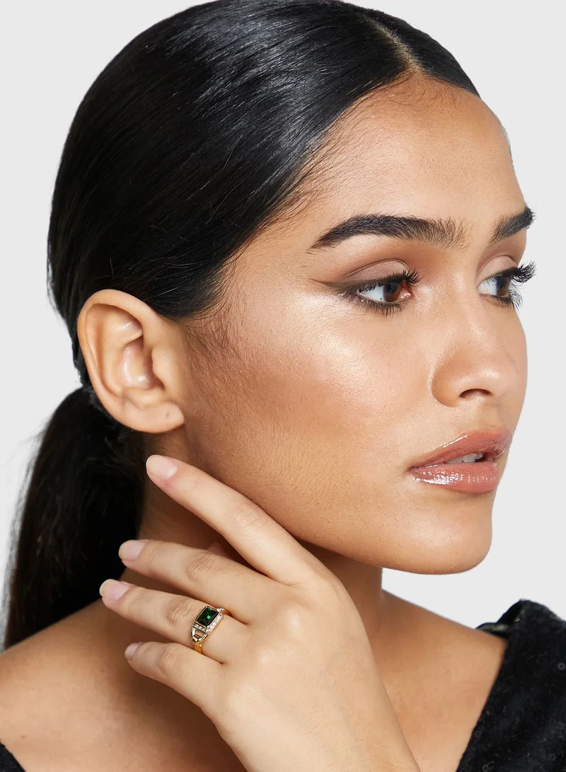 GUESS Padlock Ring