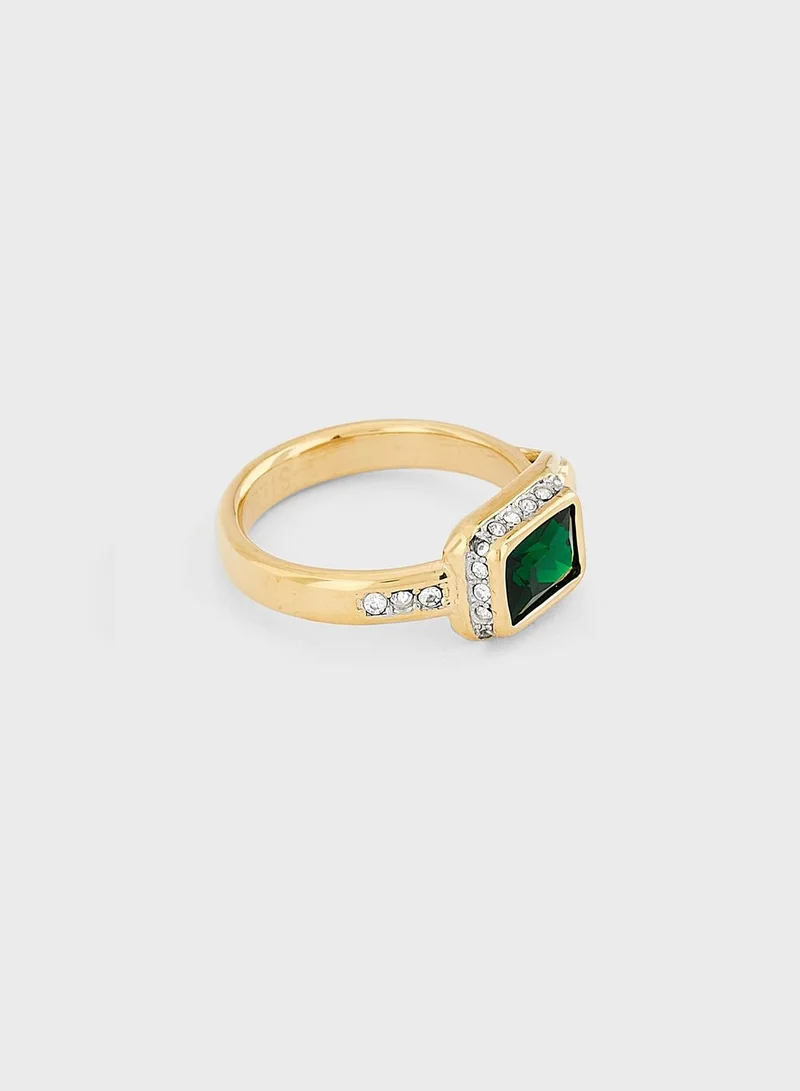 GUESS Padlock Ring