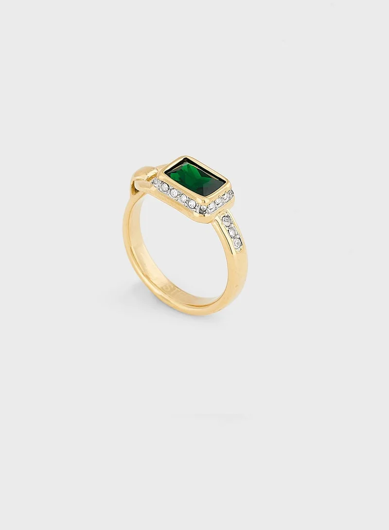 GUESS Padlock Ring