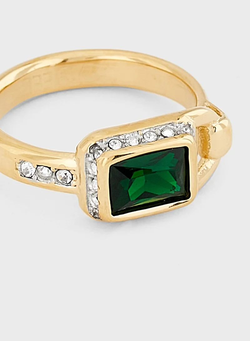 GUESS Padlock Ring