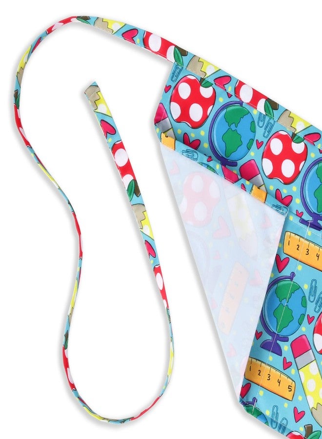 Plum Hill Cute Teacher Apron with Pockets - Teacher Waist Apron for Women - School Apron for Teachers - Image 5
