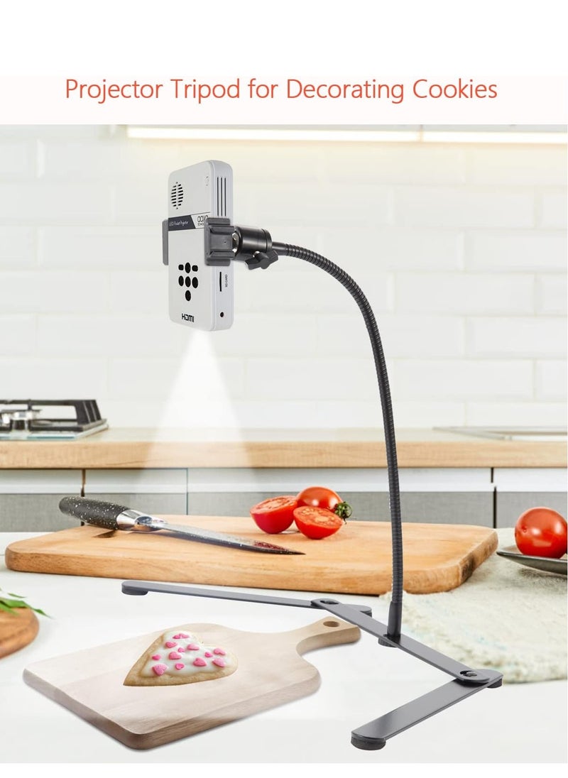 RATSAW - Ajustable Phone Tripod Cellphone Holder Overhead Phone Mount Table Top Teaching Online Stand for Live Streaming and Online Video and Food Crafting Demo Drawing Sketching Recording Cook Recording - Image 1