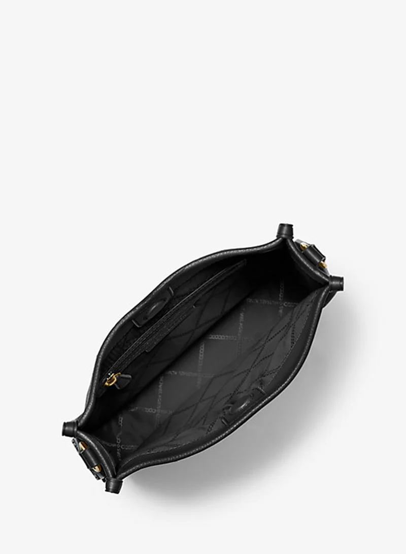 Michael Kors Luisa Large Leather Messenger Bag