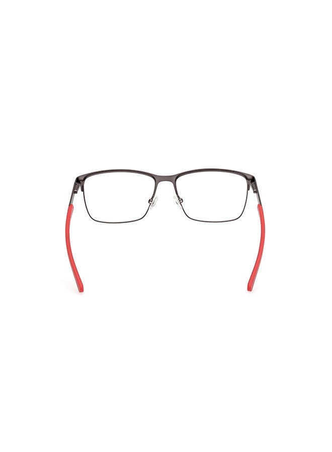 SKECHERS Men's Rectangular Eyeglass Frames Matte Antiqued Dark Nickeltin SKECHERS SE5006600956 56 mm - Image 4