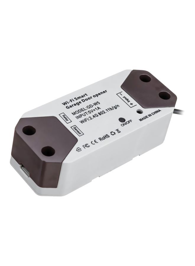 NIBEMINENT Wireless Remote Control Garage Door Opener White/Black - Image 1