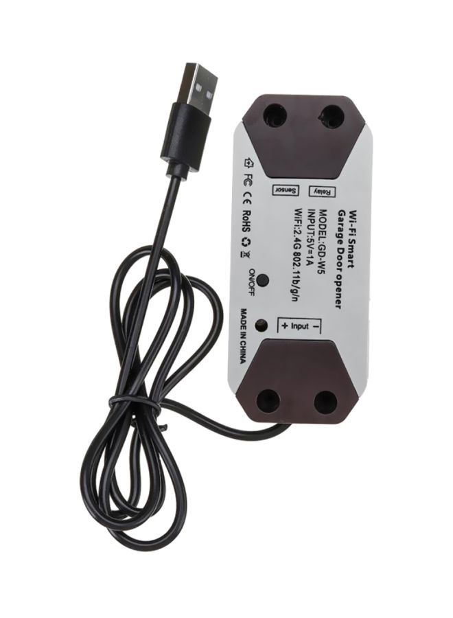 NIBEMINENT Wireless Remote Control Garage Door Opener White/Black - Image 3