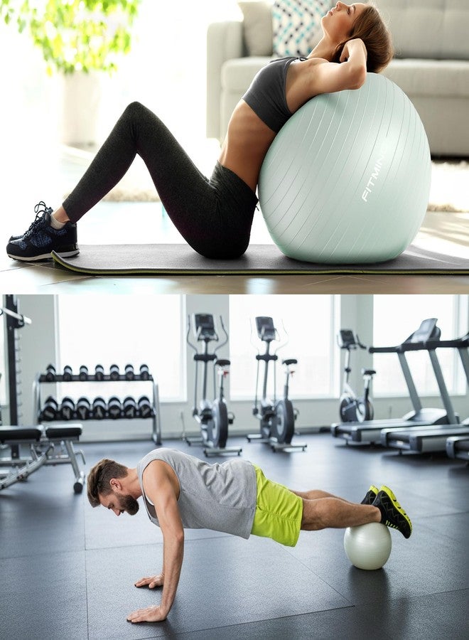 FITMIND Yoga Ball set-65cm&25cm(Green) - Image 4