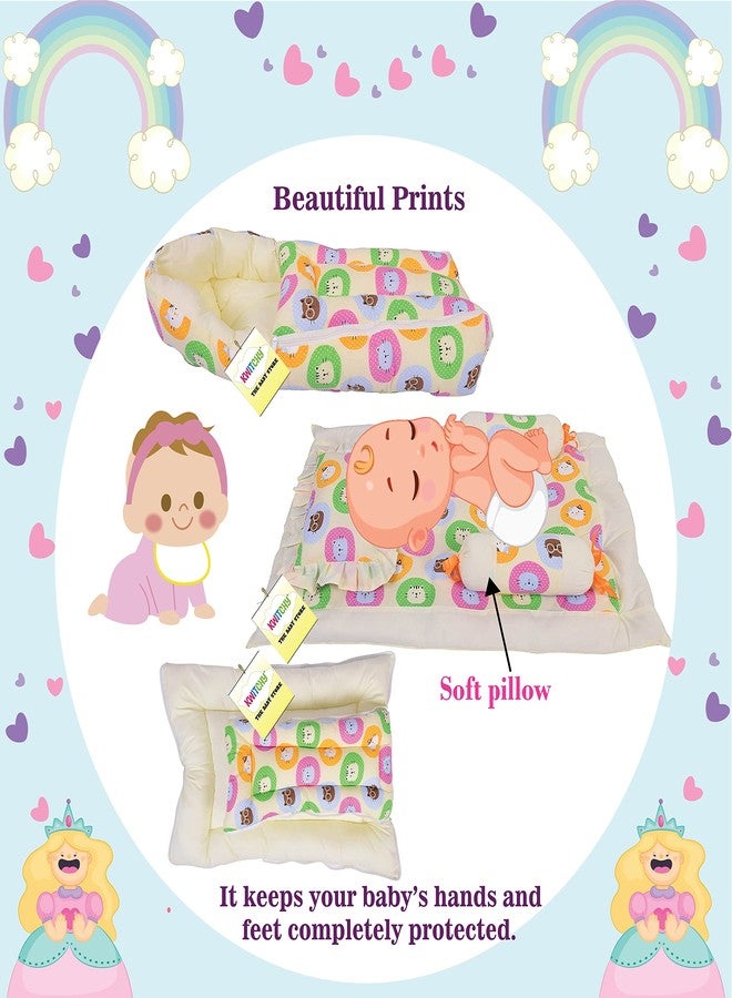 Kwitchy Baby Bedding Set for New Born Essential Combo (0-6 Months) (4PCS Set) - Image 3