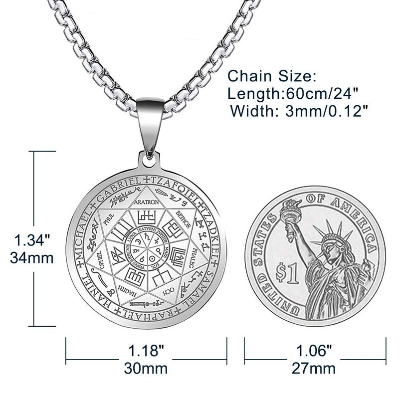 FLYUN Seal Of The Seven Archangels Necklaces - Image 2