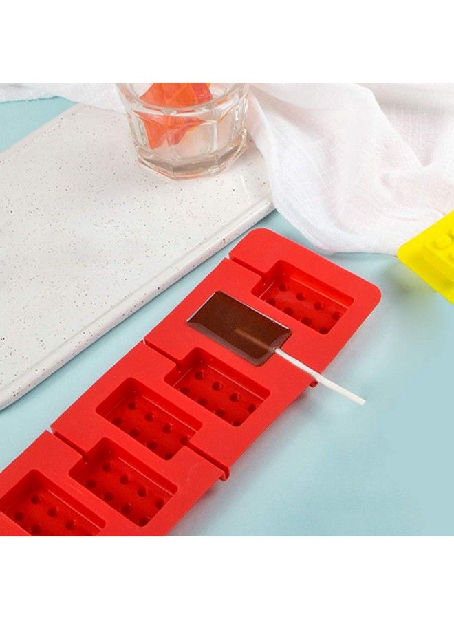 Webake Silicone Lollipop Molds Chocolate Hard Candy Lollypop Sucker Mold Set Of 3 (Include 100 Paper Sticks) - Image 5