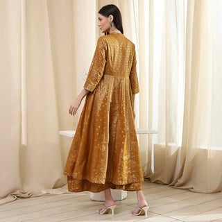 biba gold dress Angel Biba