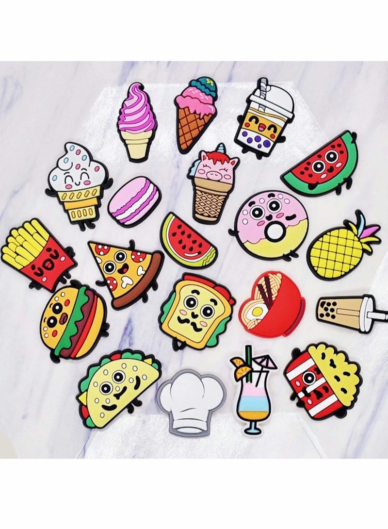 Excefore Shoe Charms for Crocs, Cartoon Crocs Charm Decoration ​PVC Charms Bracelet Wristband for Men Women Kids Girl Boy, Buckle Party Favors Birthday Gifts Nurse Charm 70 PCS - Image 3