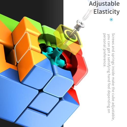 Cubelelo Drift Puppet II Speed Cube | Brain Teaser Puzzle Toys | Limited Rotation | Creative New Cube for Kids and Adults - Image 2