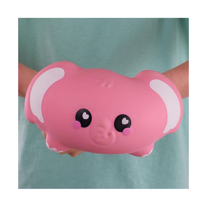 Smooshzees Snugzees, Bubblez, Elephant, Collectable Characters, Super Soft, Cuddly, Squishy, 24 Months+, â€Ž22 x 16 x 12 cm - Pink - Image 4