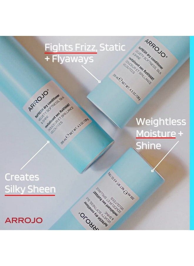 ARROJO Refresh Dry Conditioner (4.5 Oz) Weightless Leave In Conditioner Spray For Soft Silky Hair Spray Conditioner Fights Frizz Static & Restores Fullness Paraben & Sulfate Free Conditioner  - Image 5
