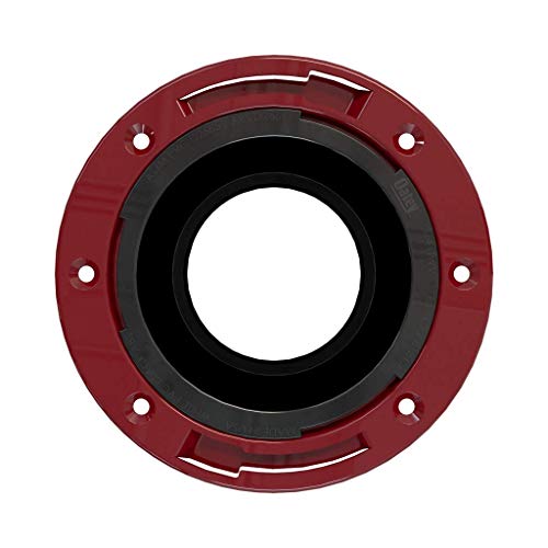 Oatey 3 in. or 4 in. ABS Closet Flange with Metal Ring without Test Cap - Image 1