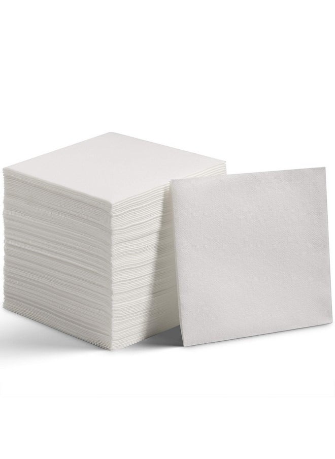 BloominGoods - BloominGoods Disposable Linen-Feel Dessert and Beverage Napkins - Made In USA, Soft and absorbant cocktail Paper Napkins For Bar, Restaurant, Café, wedding Or Parties (200-Pack) - Image 1
