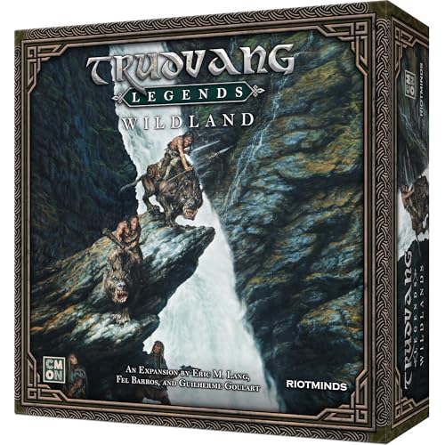 CMON Trudvang Legends Wildland Board Game Expansion Cooperative Storytelling Adventure Fantasy RPG with Tabletop Miniatures for Kids Adults Ages 14 14 Players 120 Min Playtime Made by CMON - Image 1