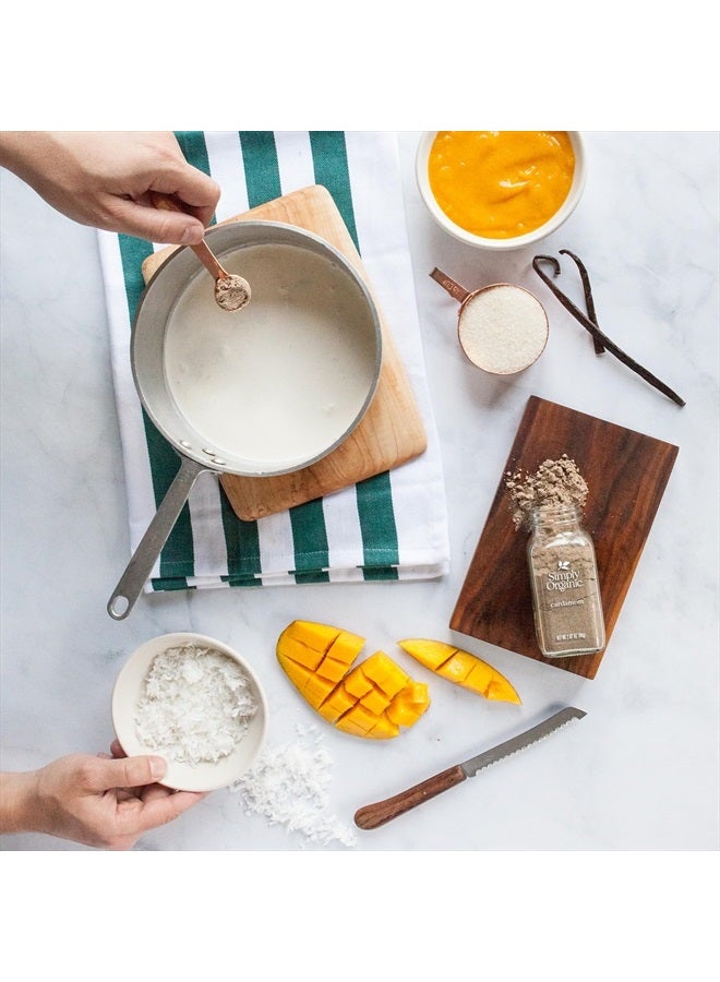 Simply Organic Cardamom, 2.82 Ounce, Certified Organic & Kosher, Aromatic, Subtly Spicy-Sweet, No ETO, Non Irradiated - Image 3