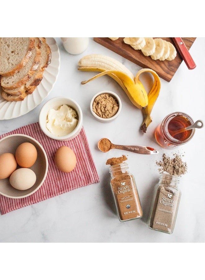 Simply Organic Cardamom, 2.82 Ounce, Certified Organic & Kosher, Aromatic, Subtly Spicy-Sweet, No ETO, Non Irradiated - Image 4