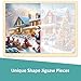 MoinKidz 24 Piece Puzzles for Kids Ages 35 Wooden Christmas Puzzle for 3 Year Old Santa Jigsaw Puzzles with Tray - Image 4