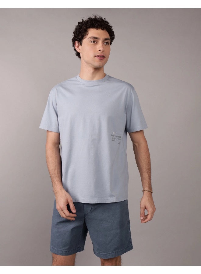 American Eagle AE Applique Logo Graphic T-Shirt  - Image 1