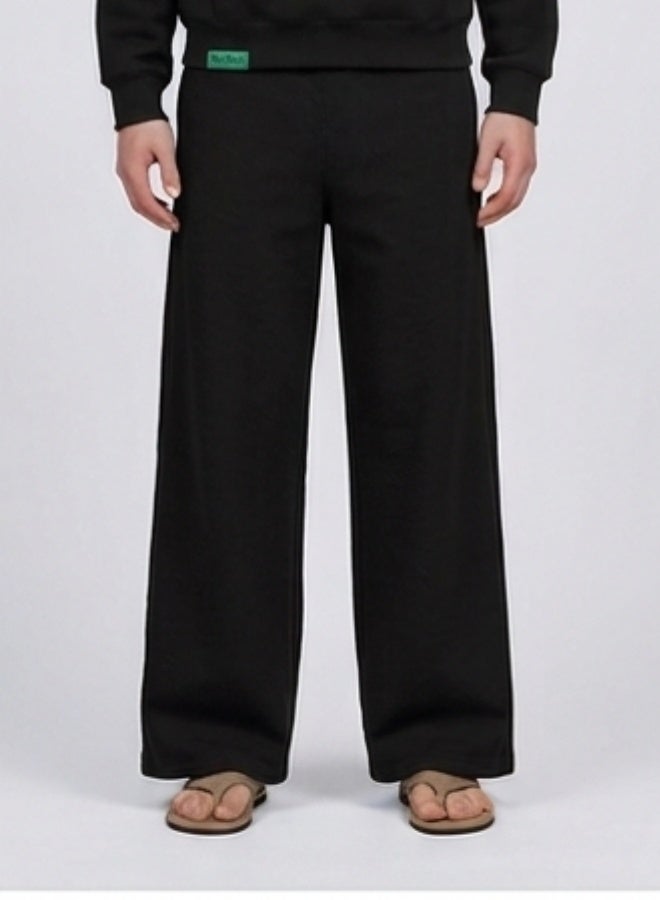 Al Ahli Black Loose Fit Sweatpants