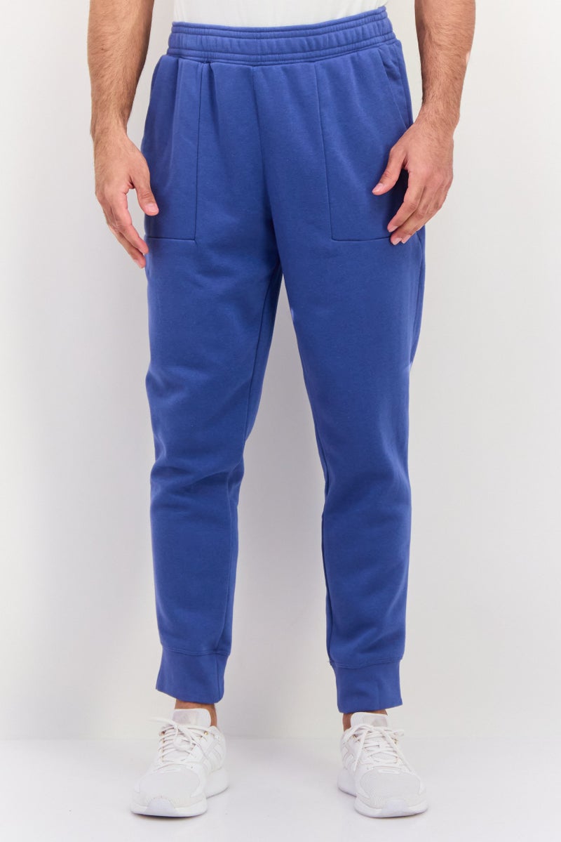 Gaiam Men Slim Fit Brand Logo Training Sweatpants, Blue - Image 1