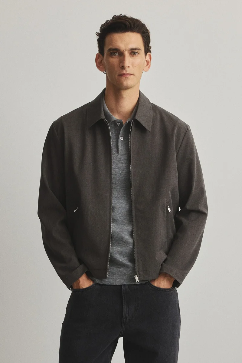 اتش اند ام جاكيت بقصّة عادية